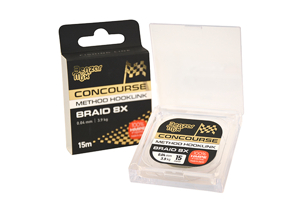 benzar concourse method hooklink braid 8x 0,08